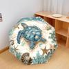 1 PC Automatic Folding Umbrella - Retro Turtle Pattern, Portable & Foldable Design with 8 Ribs, Christmas Birthday Gifts