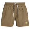 Mens Contrast Logo Regular Swim Shorts