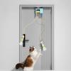 Giocattolo Bastoncino Elettrico Intelligente Interattivo per Gatti Giocattolo Automatico Divertente Appeso alla Porta Uccello Volante Giocattolo per Gatti Giocattoli per Alleviare lo Stress per Gatti