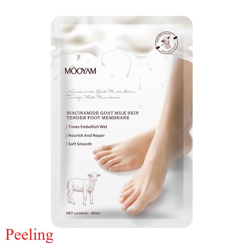 1Pair Exfoliating Foot Mask Foot Patch Magic Skin Peeling Dead Skin Feet Mask Socks Sosu Socks for Pedicure Socks Cream