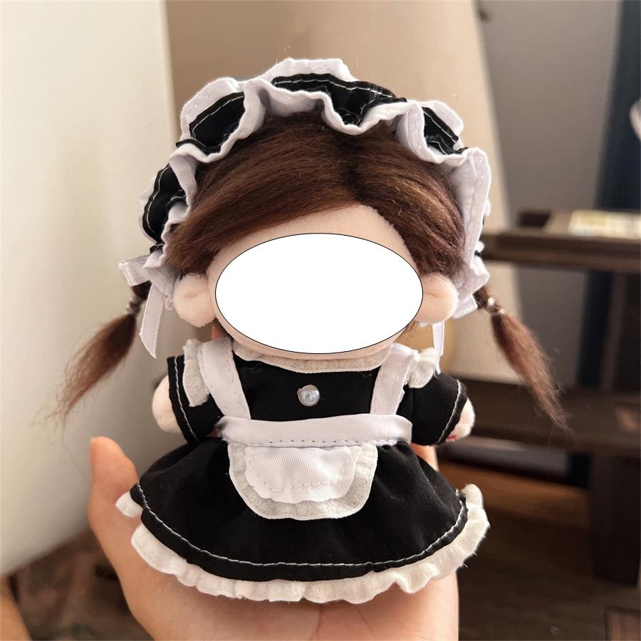 Raincoat Doll Clothes For 10Cm Cotton Dolls Sweater Dress Outfits For Plush Doll Toy Sets Accessories Idol Doll Dress Up Toy Sets