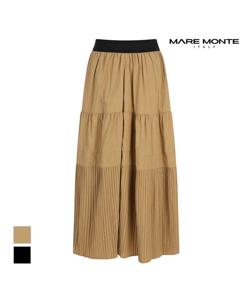 MAREMONTE Pleated Hem Skirt_M244Msk27S0