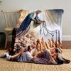 Our Lady of the Rosary Devotees Blanket  Printed Blanket for Living Room Bed Couch lunch break Soft Cozy Blanket for Friend's festival Gift
