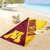 Minnesota Gophers Print Beach Towel, Large Soft Quick Dry Towel for Beach Camping Swimming