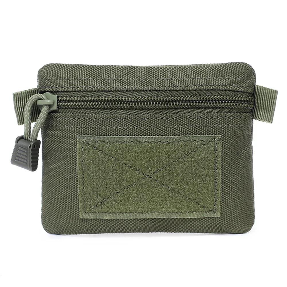 Outdoor Camping EDC Molle Wallet Waterproof Portable Travel Zipper Waist Pouch for Camping Hiking EDC Pouch Camping Equipment