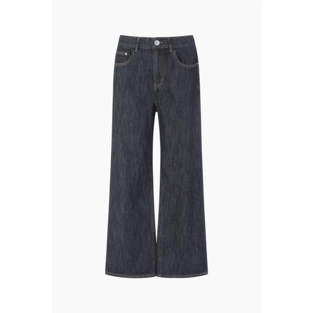 Benetton Raw Classic Straight Wide Denim Pants Badpf1631 IN/42