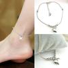 Women's Fashion Heart-Shaped Pendant Beads Foot Chain Sandal Beach Anklet Gift