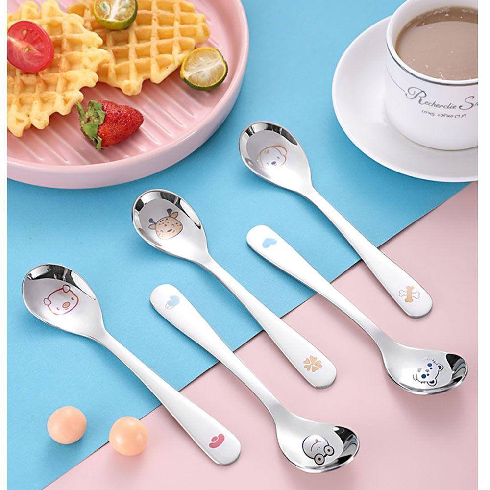 

Eat and Feed Children s Spoon 304 Stainless Steel Cartoon Spoon Cute Tea Spoon Dog