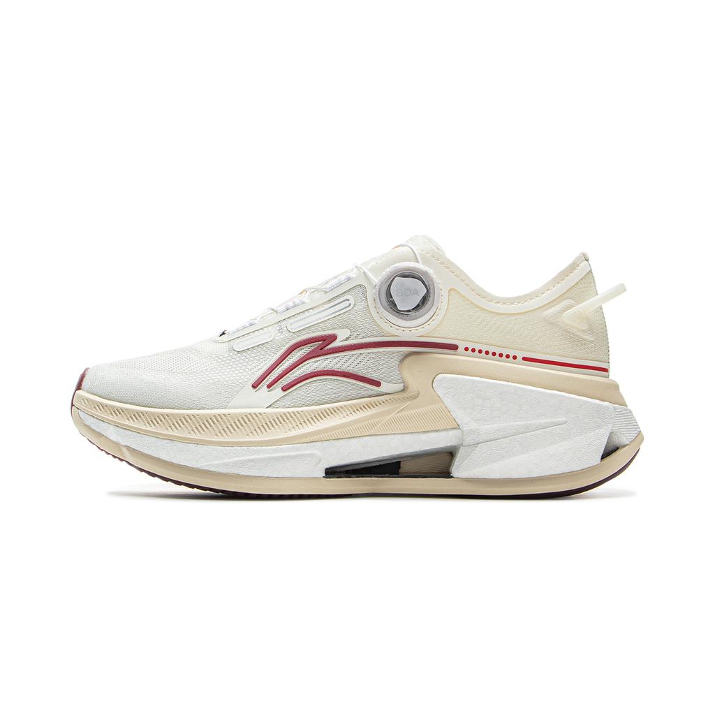 Li Ning Fierce Steed 8 Pro Running Shoes Women Sneakers Off-White ARZV002-7