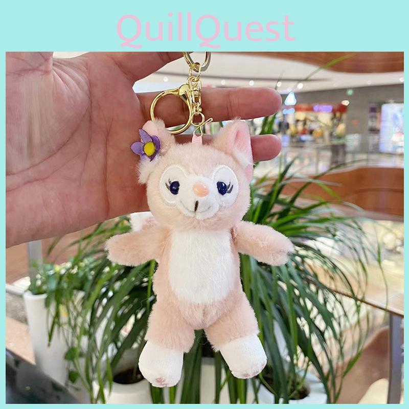 Adorable Cartoon Fox Keychain Plush Doll Cute Backpack Charm And Accessory 18cm