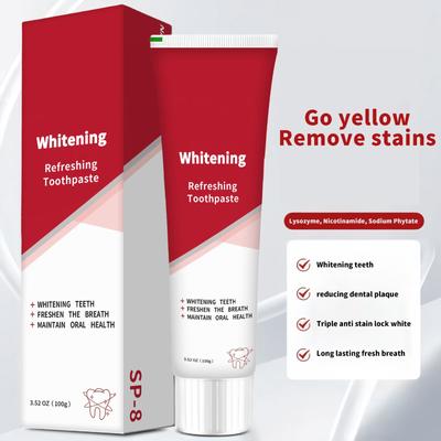 Probiotic Toothpaste, Made with Gentle, Natural Ingredients, Keeps Breath Fresh All Day Long, Boosting Your confidence.1PC