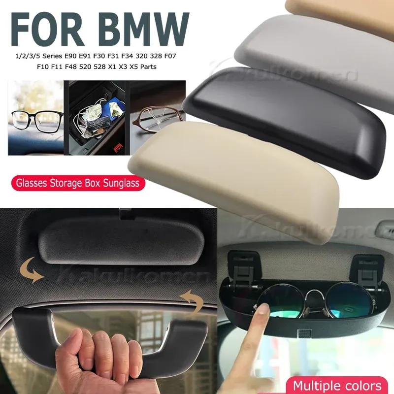 Car Glasses Case Sunglasses Holder Box For BMW 1/2/3/5 Series E90 E91 F30 F31 F34 320 328 F07 F10 F11 F48 520 528 X1 X3 X5