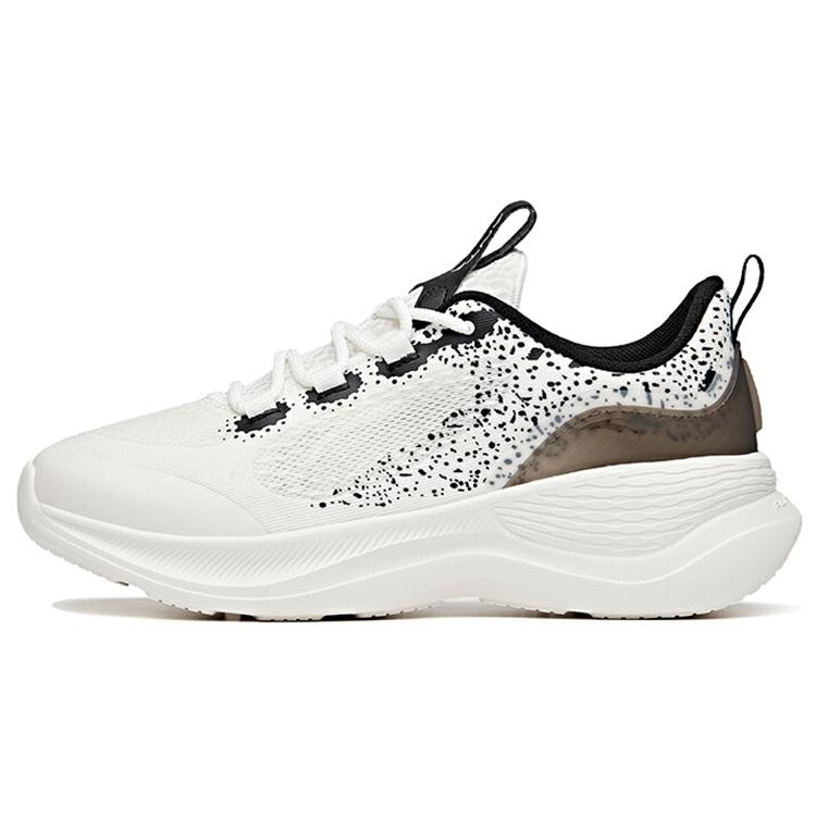 Anta Training Shoes Women's Low Top Ivory White/Black 122127758-1