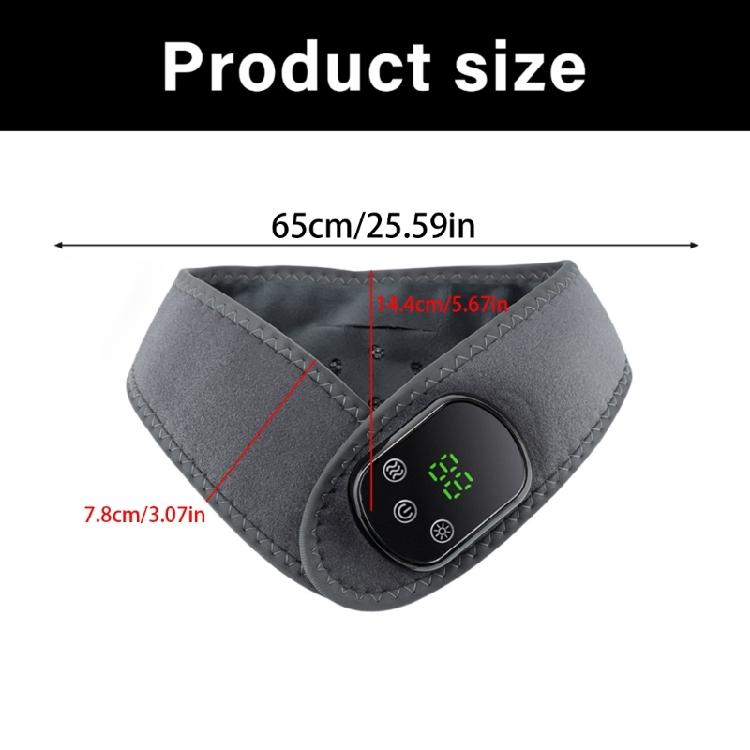 Portable Cervical Massagers Electric Heating Vibrations Mode 5Heat Option Rechargeable Battery For Shoulder Neck