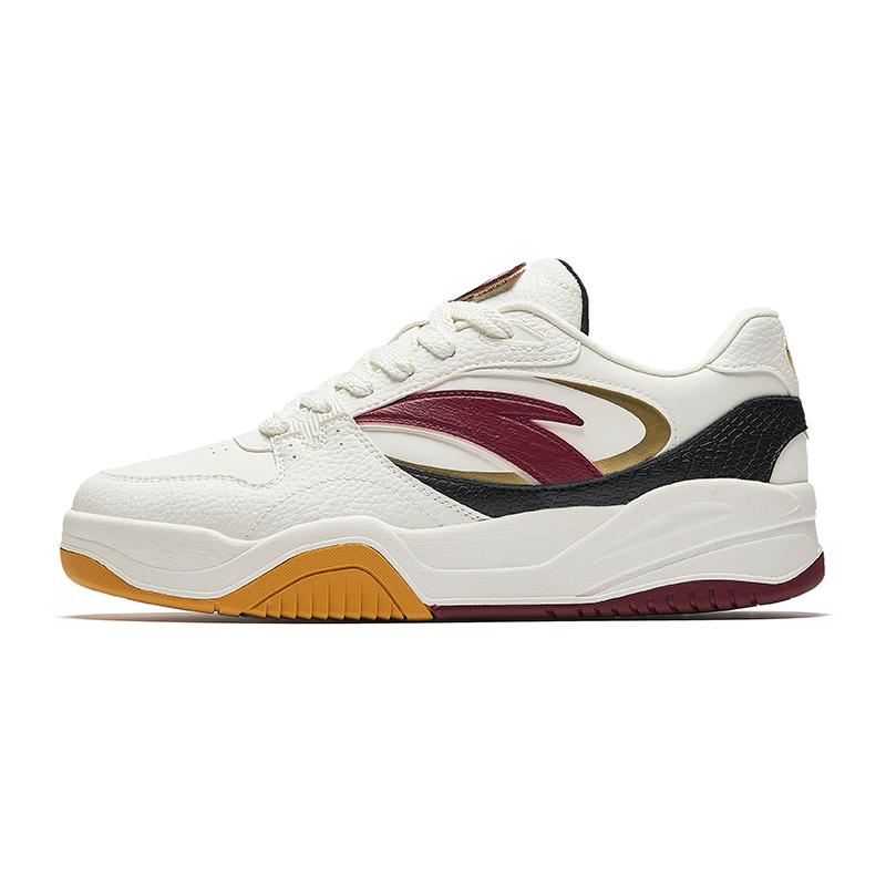 

New ANTA Wave Skateboard Shoes Men s Low top Ivory White/Black/Litchi Red 912518005-5 39