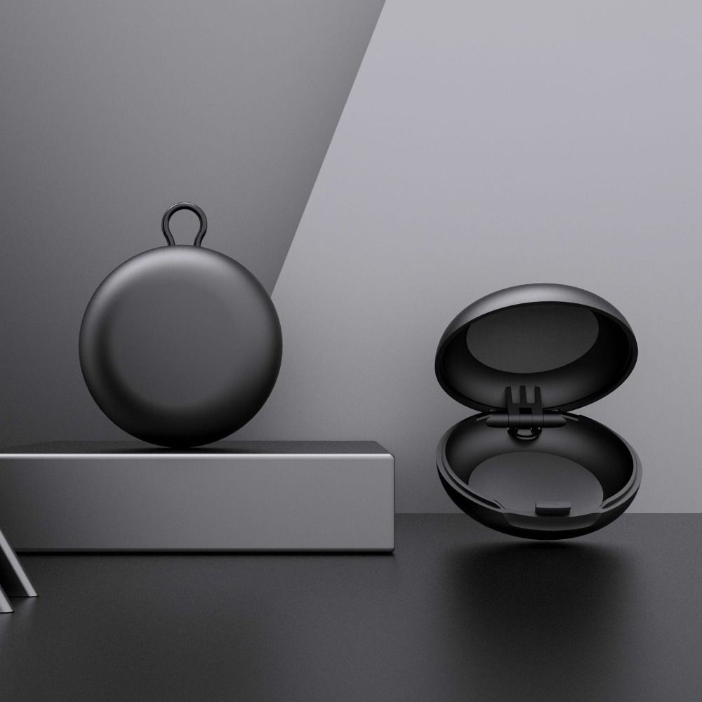 New Plastic Soundproof Earplug Box Round Shape Mini Earplug Storage Box Portable Earplug Box Jewelry Organizer
