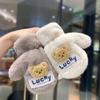 Baby Plüsch Kinder Warme Handschuhe für Mädchen Im Winter Niedlich Frostschutz Plus Samttasche Finger Junge