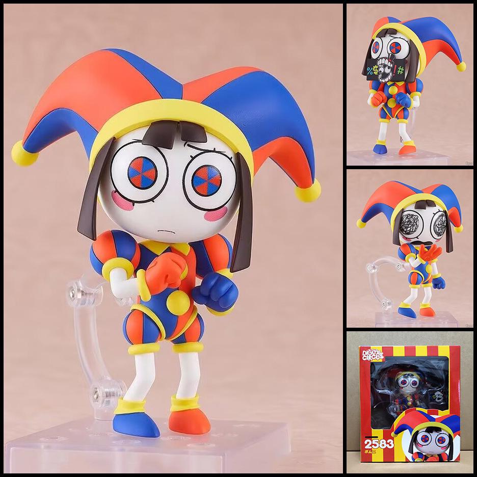 

AmazingDigitalCircus Аниме Фигурка Помни Шут Сменные Лица Подвижные Суставы Коллекционная Экшн 2583 Артикулированная Позируемая Детализированная Масштаб