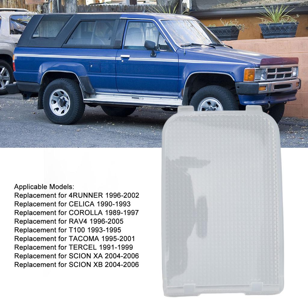 Dachkuppellichtlinse Overhead-Lampenabdeckung Ersatz für Toyota 4RUNNER CELICA COROLLA T100 RAV4 TACOMA SCION TERCEL