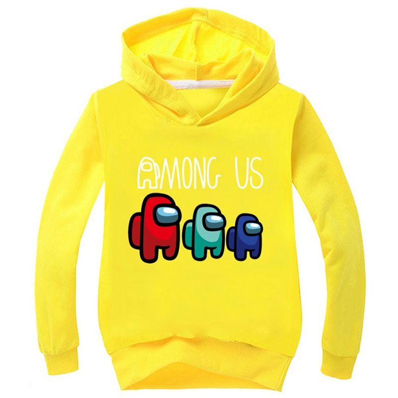 Among Us Game Kids Hoodies Boys Girls Impostor Hooded Sweatshirt Tops Jumpers
