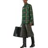 Previous Season Jumbo Gg Check Wool Shirt 711543-ZAKZJ-3653