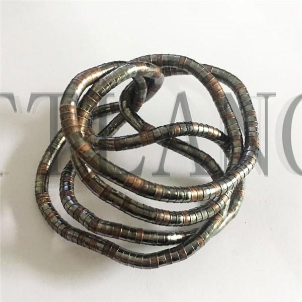 5mm 90cm Iron Flexible Twisted Jewelry Bendable Snake Necklace 20 Colors Available ,1pcs/pack