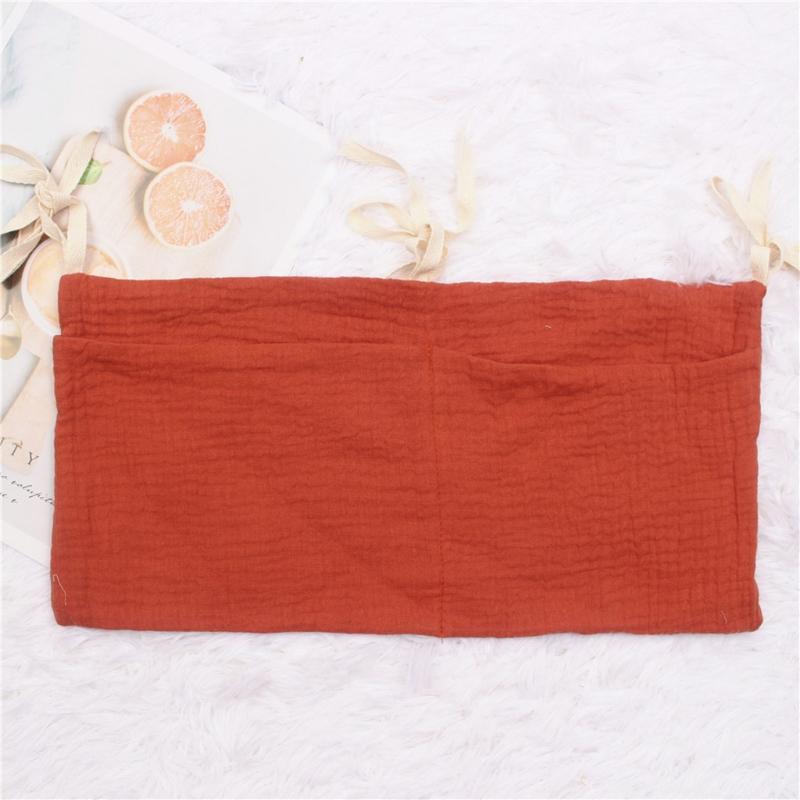 Crib Cotton Diaper Bottle Molar Toy Storage Bag Used to Store Baby's Clothes Diapers Toys Easy to Hanging High Quality
