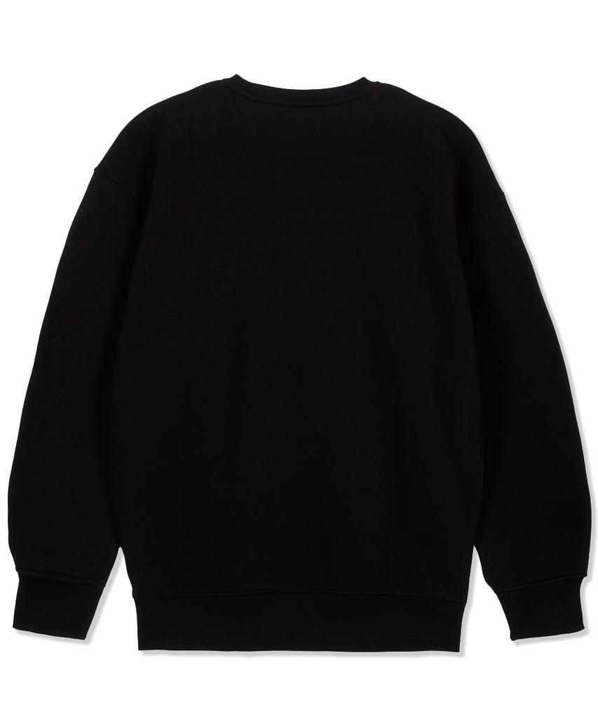 ASTRAL PROJECTION Big A Loose Fit Sweatshirt_Black