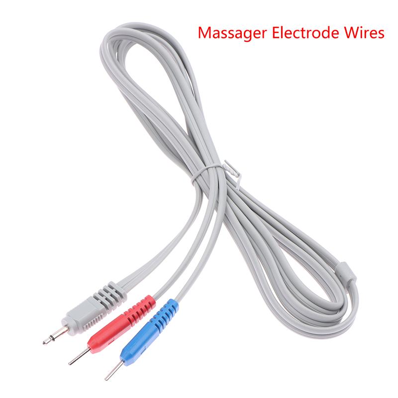 1.5M Standard Pin Electrode Lead Wires Tens Conductive Standard Pin For Ems Massage Electrode Pad Digital Ten Machine Healthcare
