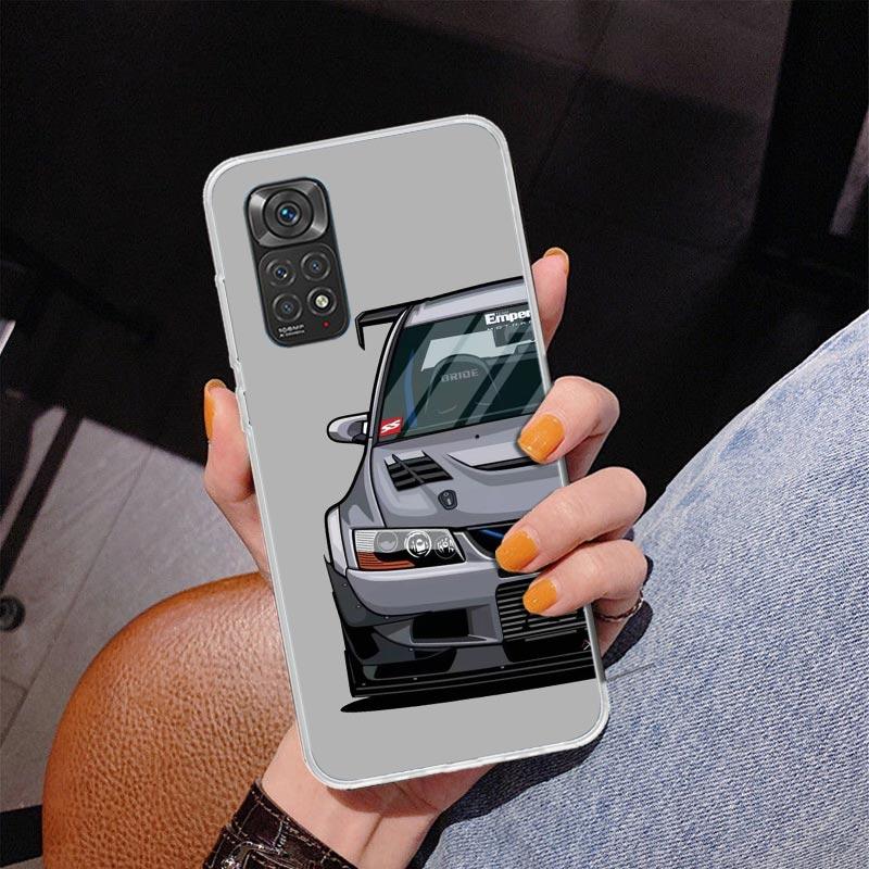 JDM Sports Cars Male Men Phnoe Case for Phnoe Case for Xiaomi Redmi Note 15 14 14S 13 Pro Plus 12 12S 11S 11E 10S 10 11T 5G Uniq