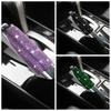 3PCS Rhinestone Car Handbrake Cover Leather Auto Anti-slip Protector Decoration Universal Diamond Car Accessories Interior