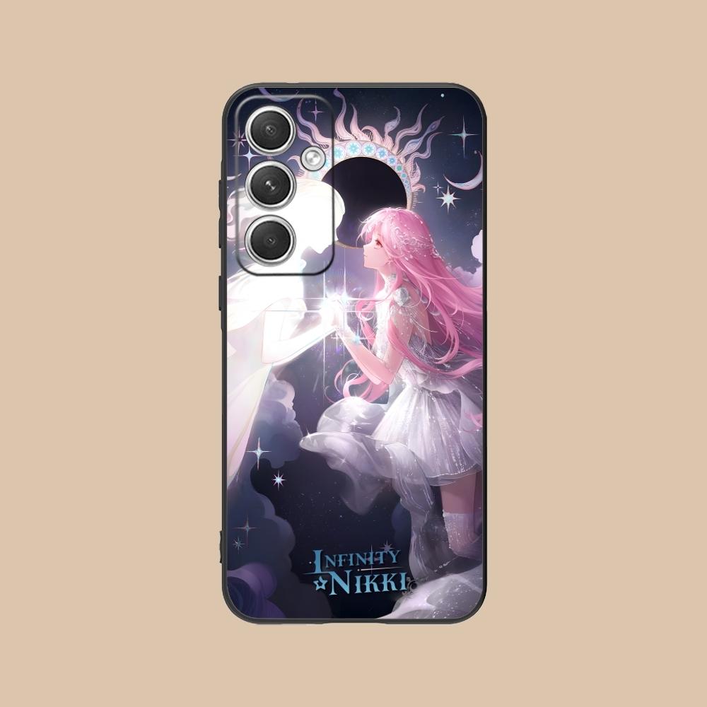 Infinity Nikki Mobile Smart Cell Phone Case for Samsung Galaxy S24 S23 S22 S21 S20 S10 S9 Plus FE Ultra Lite Black Cover Shell