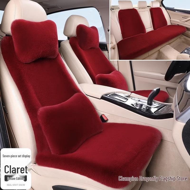 Volkswagen Jetta, Bora, Lavida, Sagitar, Santana, Passat Plush Winter Car Seat Cushion