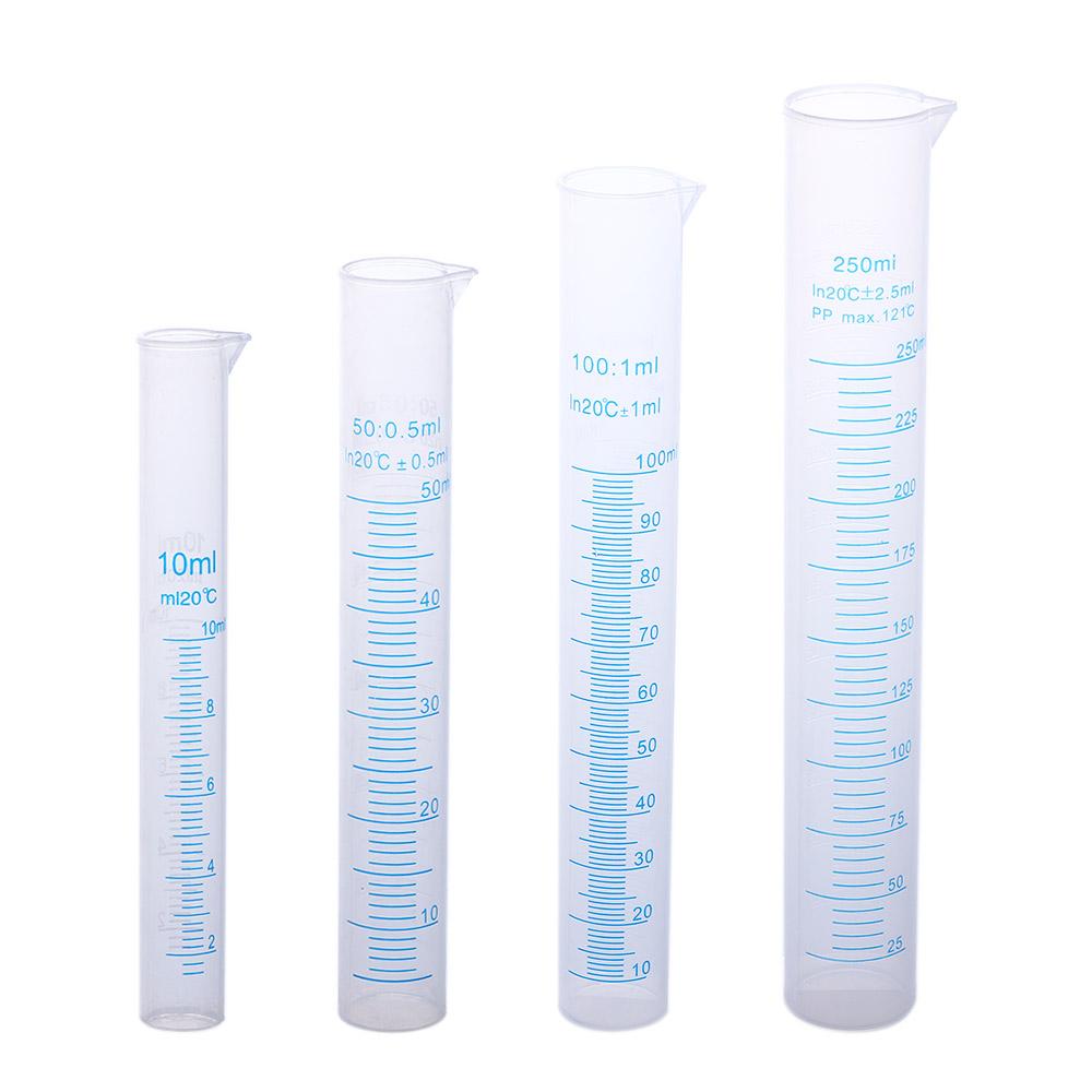 Transparent Plastic Measuring Cylinder Measuring Cylinder Graduated Tube Graduated Cylinder