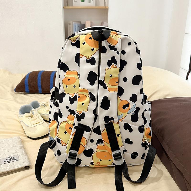 Cartoon Student Schoolbag Large Capacity Lightweight Women's Backpack with Coin Purse