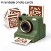 Funny 3D Printed Latte Camera Vintage Look Coffee Powder Print Camera  Table Display