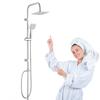 Kuchinox ONDO Square Chrome Rain Shower Set