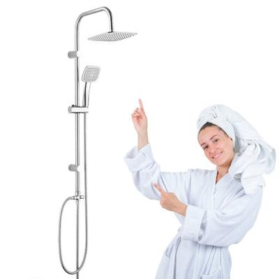 Kuchinox ONDO Square Chrome Rain Shower Set