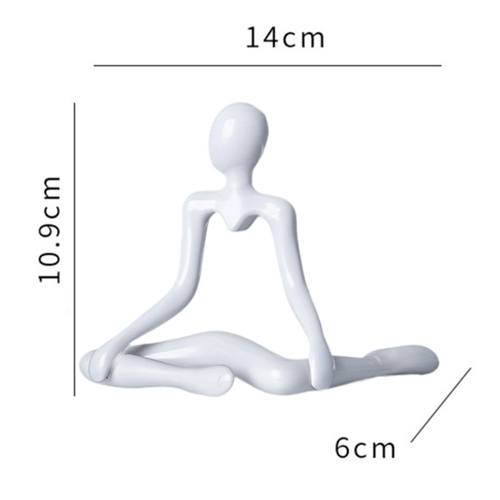 Thinker Statue Unique Art Crafts Collectible Desktop Ornament Decorative Figurine for Desk Shelf Bookshelf Dining Table Bedroom