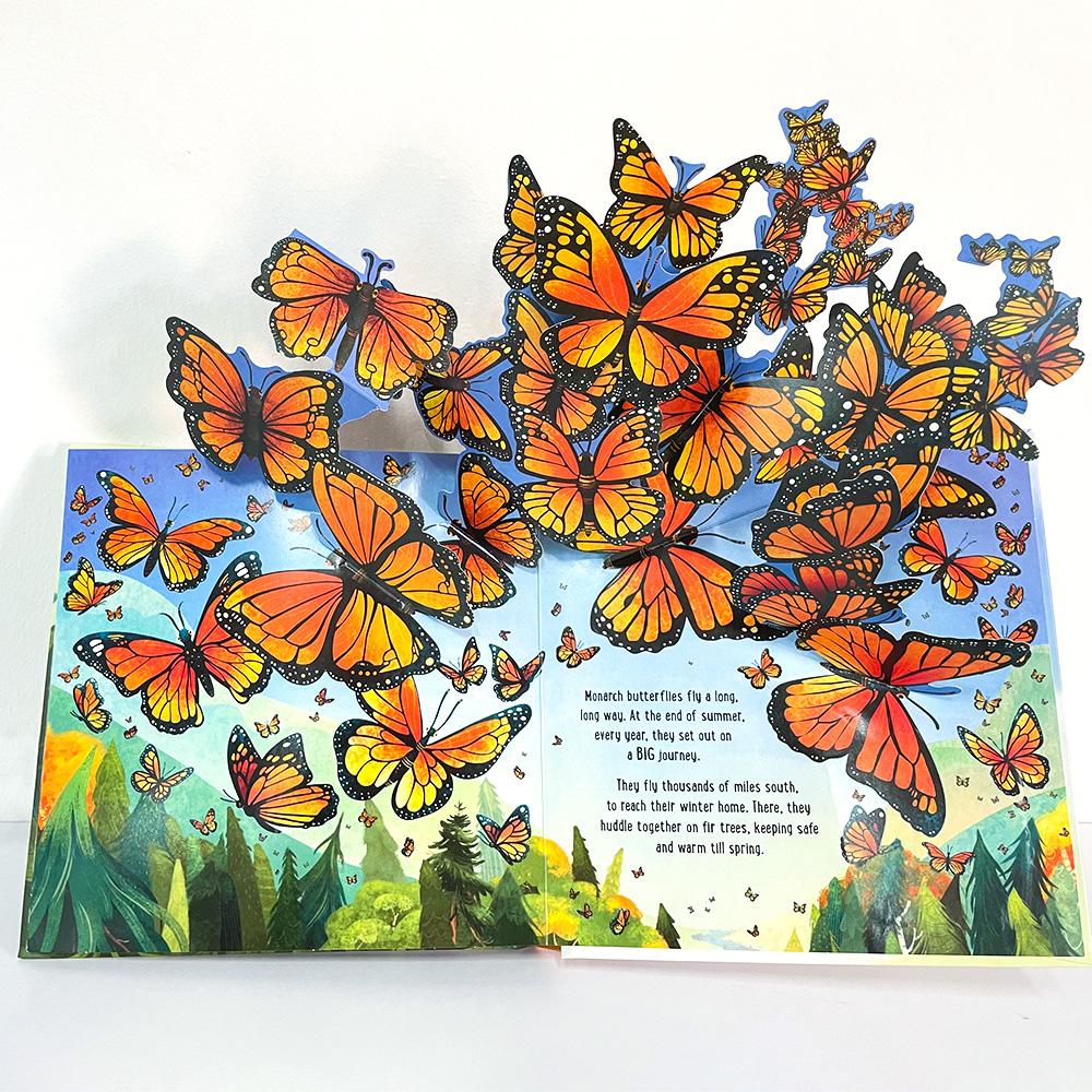 Kids Pop Up 3D Flap Picture English Books Fairy Tales Bedtime Reading Book Enlighten Learning Toy Children Gift Montessori