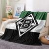 Borussia Print Flannel Blanket, High quality Comfortable for All Seasons, Home Decor, Warmth and Comfort, Perfect for Christmas Gifts