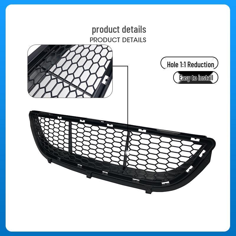 2008-2010 BMW 3-serie E90 Främre stötfångare och centrala luftintag 316/318, Grillens luftintag 51118047365