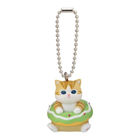 

Genuine Gacha Scale Miniature Mofusand Donut Cat-shaped Pendant Adorable Cat Pendant Orange Cat Action Figure Playthings