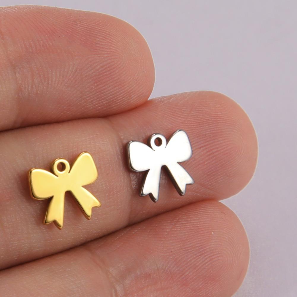 

5pcs Stainless Steel Tree of Life Charms for Jewelry Making Moon Cross Butterfly Snake Pendant Tiny Charm Bracelet Earrings DIY Silver