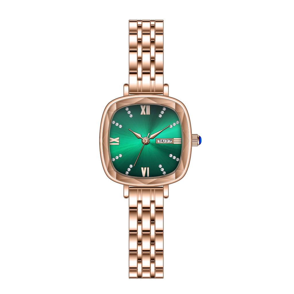 Ultra Thin Watches for Women New Minimalist Rose Gold Watches for Women Custom Square Design  Watch Manufacturers