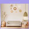Handcrafted Jute Coaster Wall Decor For Home Office Gift Giving