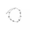 Gypsophila: Double-Layered Bead Bracelet with Micro-Inlaid Zircon for Women - 2024 Elegant Design