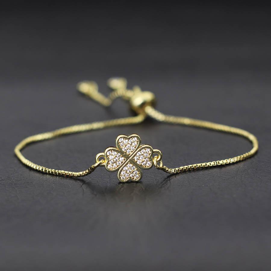 2 Colors Women Chain Bracelet Not Allergic Adjustable Link Braclet Evil Eyes Butterfly Cross Cuckold Braslet Gift For Her Joias