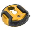 Seat Lock Cover Cap CNC Aluminum Alloy Replacement for Yamaha Nmax 125 150 155 20152019Yellow
