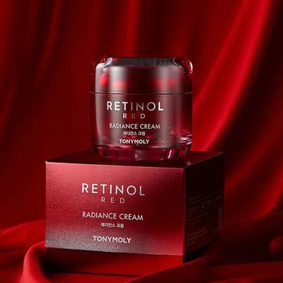 Raudonas retinolio švytėjimo kremas 50 ml